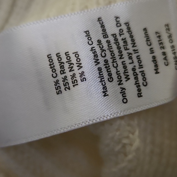 TALBOTS KNITTED TURTLENECK SWEATER - Picture 7 of 7